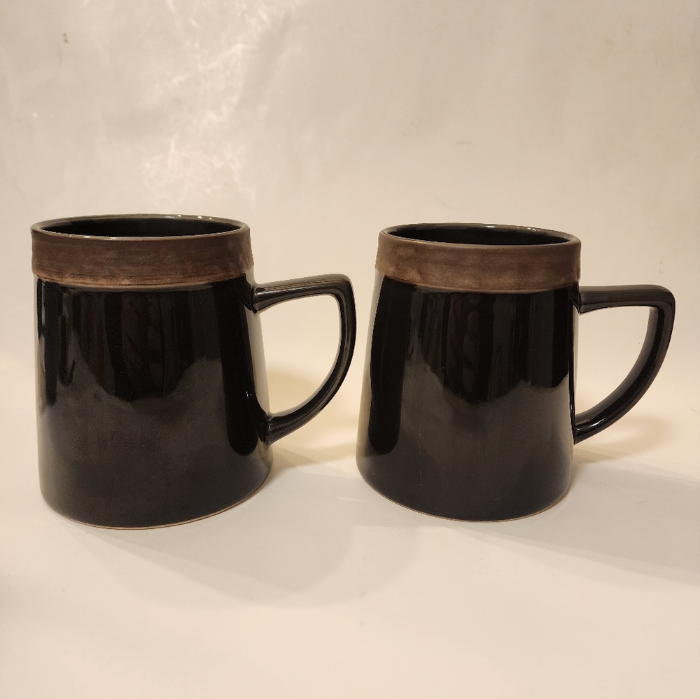 Sango Rustic Charcoal Mugs 5130